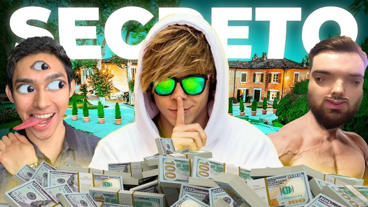 Miniatura de YouTube con el título «Secreto»