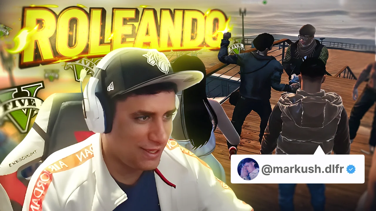 Miniatura de un video de rol en GTA V con el título «Roleando»